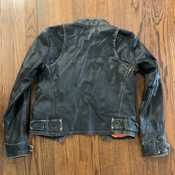 Oscar Léopold authentic leather jacket - Picture 2 of 6